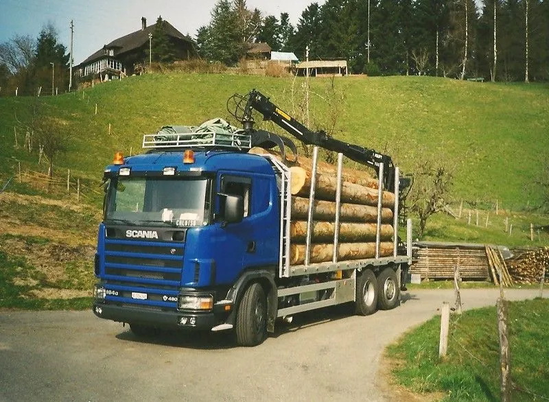 LKW mit Kran